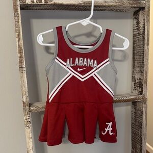 Nike Kids Alabama Cheer uniform - Red and Gray